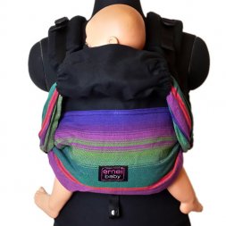 Эргорюкзак Emeibaby Hybrid Baby Carrier Green Lila